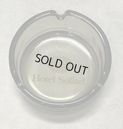 画像2: HOTEL SOFITEL アッシュトレー 灰皿 ブラッククリア (VINTAGE)