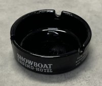 SHOWBOAT CASINO-HOTEL アッシュトレー 灰皿 ブラック (VINTAGE)