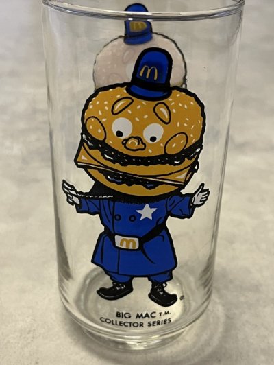 画像3: 70'S McDONALD'S "COLLECTOR SERIES" BIG MAC POLICE グラス コップ (VINTAGE)