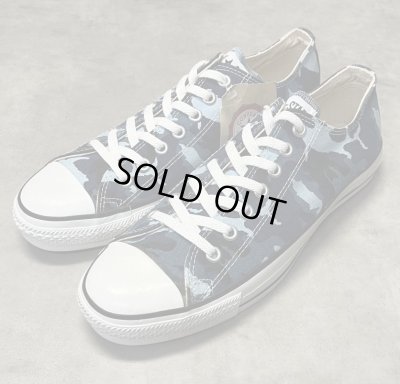 画像2: 90'S CONVERSE "ALL STAR LO" キャンバス スニーカー ブルーカモ USA製 箱付き (DEADSTOCK)