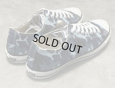画像4: 90'S CONVERSE "ALL STAR LO" キャンバス スニーカー ブルーカモ USA製 箱付き (DEADSTOCK)