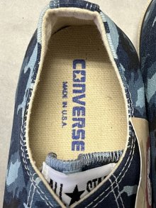 他の写真2: 90'S CONVERSE "ALL STAR LO" キャンバス スニーカー ブルーカモ USA製 箱付き (DEADSTOCK)