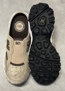 他の写真2: NEW BALANCE 801 "ALL TERRAIN" スウェード スリッポン ベージュ 箱付き (DEADSTOCK)