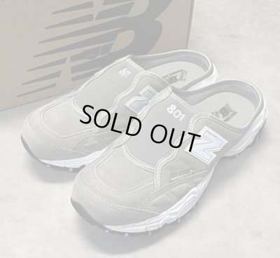 画像1: NEW BALANCE 801 "ALL TERRAIN" スウェード スリッポン グレー 箱付き (DEADSTOCK)
