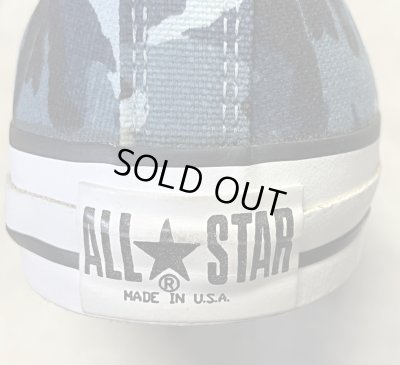 画像5: 90'S CONVERSE "ALL STAR LO" キャンバス スニーカー ブルーカモ USA製 箱付き (DEADSTOCK)