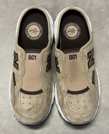 他の写真1: NEW BALANCE 801 "ALL TERRAIN" スウェード スリッポン ベージュ 箱付き (DEADSTOCK)
