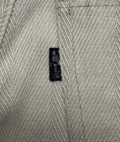 画像6: 70'S LEVIS "STA-PREST" BIG E ボタン裏9 スタプレストパンツ ベージュ SCOVILLジップ USA製 (VINTAGE)