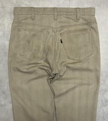 他の写真3: 70'S LEVIS "STA-PREST" BIG E ボタン裏9 スタプレストパンツ ベージュ SCOVILLジップ USA製 (VINTAGE)