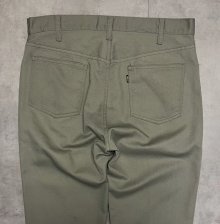 他の写真3: 70'S LEVIS "STA-PREST" BIG E ボタン裏E カツラギ スタプレストパンツ ライトカーキ 42TALONジップ USA製 (VINTAGE)