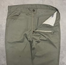 他の写真1: 70'S LEVIS "STA-PREST" BIG E ボタン裏E カツラギ スタプレストパンツ ライトカーキ 42TALONジップ USA製 (VINTAGE)