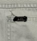 画像6: 60'S Lee "WESTERNER 100-Z" コットンサテンパンツ オフホワイト GRIPPER ZIPPERジップ USA製 (VINTAGE) (6)