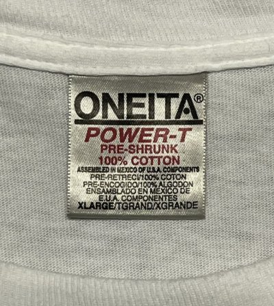 画像2: 90'S JETFORM シングルステッチ 両面プリント 半袖 Tシャツ ホワイト (VINTAGE)