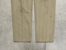 他の写真2: 70'S LEVIS "STA-PREST" BIG E ボタン裏9 スタプレストパンツ ベージュ SCOVILLジップ USA製 (VINTAGE)