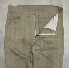 他の写真1: 70'S LEVIS "STA-PREST" BIG E ボタン裏9 スタプレストパンツ ベージュ SCOVILLジップ USA製 (VINTAGE)