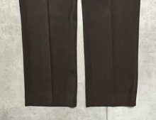 他の写真2: 70'S UNITOG レーヨン/ポリ ワークパンツ ブラウン 42TALONジップ USA製 (VINTAGE)