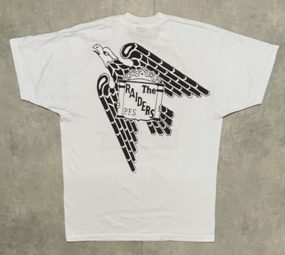画像4: 90'S PREMERICA FINANCIAL SERVICE シングルステッチ 両面プリント 半袖 Tシャツ ホワイト USA製 (VINTAGE)