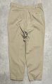 画像5: 80'S BANANA REPUBLIC ツータック チノパンツ ベージュ 42TALONジップ USA製 (VINTAGE) (5)