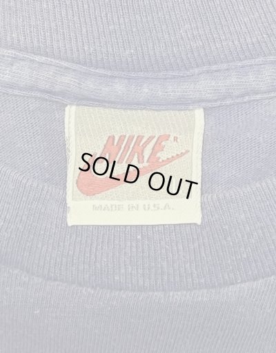 画像2: 90'S NIKE 銀タグ シングルステッチ 両面プリント Tシャツ ブルー USA製 (VINTAGE)