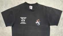 他の写真1: 90'S NIKE 白タグ シングルステッチ 両面プリント Tシャツ フェードブラック (VINTAGE)