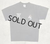 90'S NIKE 白タグ シングルステッチ 両面プリント Tシャツ フェードブラック (VINTAGE)