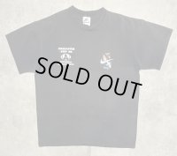 90'S NIKE 白タグ シングルステッチ 両面プリント Tシャツ フェードブラック (VINTAGE)