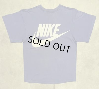 画像5: 90'S NIKE 銀タグ シングルステッチ 両面プリント Tシャツ ブルー USA製 (VINTAGE)