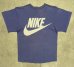 画像5: 90'S NIKE 銀タグ シングルステッチ 両面プリント Tシャツ ブルー USA製 (VINTAGE) (5)
