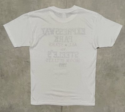 画像4: 80'S EXPRESSWAY PARK ALL STARS VS STEELE'S SILVER BULLETS シングルステッチ 半袖 Tシャツ ホワイト USA製 (VINTAGE)
