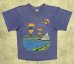 画像1: 90'S NIKE 銀タグ シングルステッチ 両面プリント Tシャツ ブルー USA製 (VINTAGE) (1)
