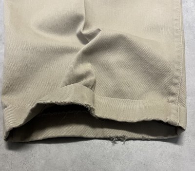画像6: 80'S BANANA REPUBLIC ツータック チノパンツ ベージュ 42TALONジップ USA製 (VINTAGE)