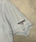 画像4: 90'S RALPH LAUREN POLO SPORT チンスト付き ハーフジップ 半袖 シャンブレーシャツ ブルー (VINTAGE) (4)