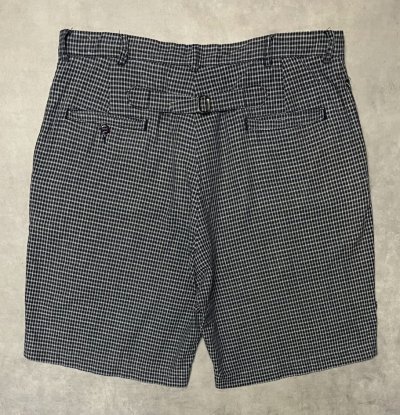 画像6: 90'S RRL 三ツ星タグ シンチバック付き コットン ショーツ チェック柄 USA製 (VINTAGE)