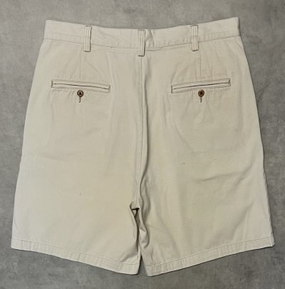 画像6: 90'S RRL 三ツ星タグ ボタンフライ ミリタリーチノショーツ ライトベージュ USA製 (VINTAGE)
