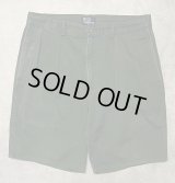 90'S RALPH LAUREN "ボックスロゴ" ツープリーツ チノショーツ ダークグリーン TALONジップ USA製 (VINTAGE)