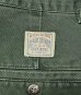 画像7: 90'S RALPH LAUREN "ボックスロゴ" ツープリーツ チノショーツ ダークグリーン TALONジップ USA製 (VINTAGE) (7)