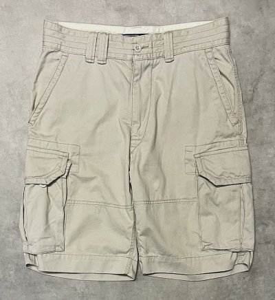 画像1: 90'S RALPH LAUREN カーゴショーツ ライトベージュ (VINTAGE)