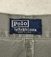 画像2: 90'S RALPH LAUREN "ボックスロゴ" ツープリーツ チノショーツ カーキ USA製 (VINTAGE) (2)