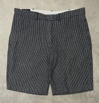 90'S RRL 三ツ星タグ シンチバック付き コットン ショーツ チェック柄 USA製 (VINTAGE)