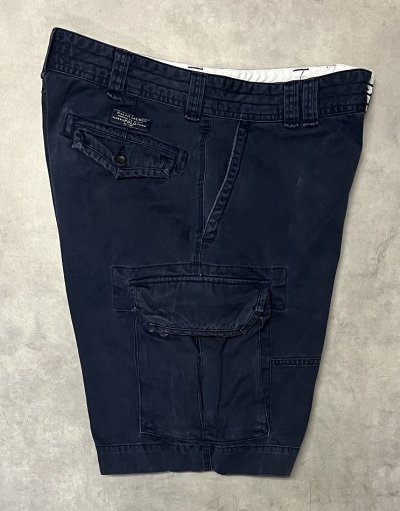 画像4: 90'S RALPH LAUREN カーゴショーツ ネイビー (VINTAGE)