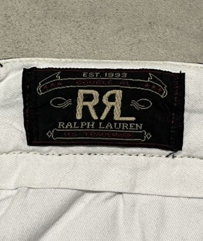 画像2: 90'S RRL 三ツ星タグ シンチバック付き コットン ショーツ チェック柄 USA製 (VINTAGE)