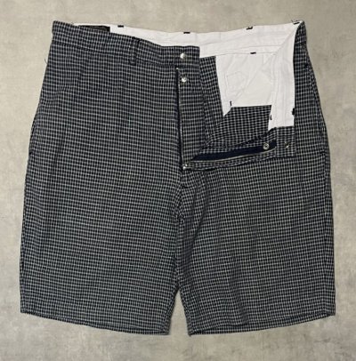 画像4: 90'S RRL 三ツ星タグ シンチバック付き コットン ショーツ チェック柄 USA製 (VINTAGE)