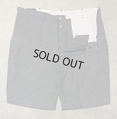 画像4: 90'S RRL 三ツ星タグ シンチバック付き コットン ショーツ チェック柄 USA製 (VINTAGE)