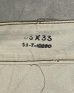 画像3: 50'S アメリカ軍 US ARMY "MIL-T-2064B" ボタンフライ チノパンツ ベージュ (VINTAGE) (3)