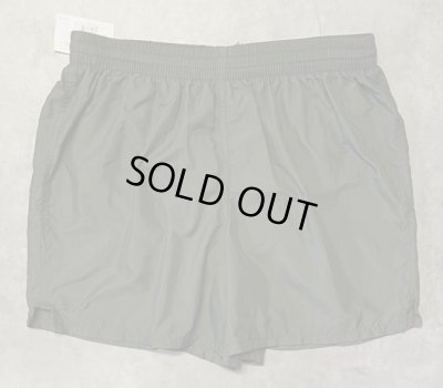 画像1: アメリカ軍 US ARMY IPFU ナイロン トレーニングショーツ オリーブ (DEADSTOCK)