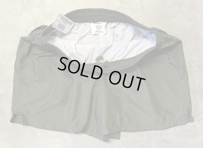 画像3: アメリカ軍 US ARMY IPFU ナイロン トレーニングショーツ オリーブ (DEADSTOCK)