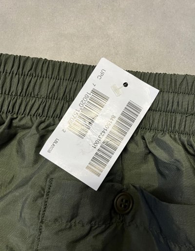 画像5: アメリカ軍 US ARMY IPFU ナイロン トレーニングショーツ オリーブ (DEADSTOCK)