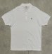 画像1: 80'S CHEMISE LACOSTE ポロシャツ ホワイト フランス製 (VINTAGE) (1)