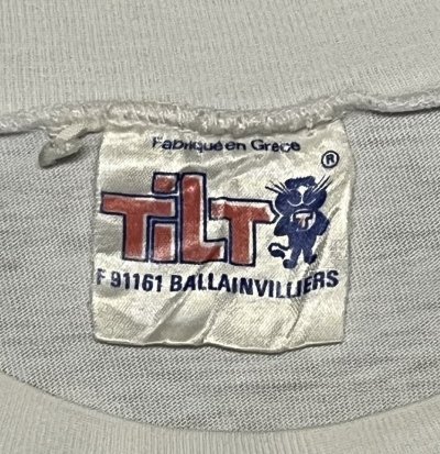 画像2: 80'S JEAN-LUC SECHET シングルステッチ 半袖 Tシャツ ホワイト (VINTAGE)