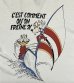 画像3: 80'S JEAN-LUC SECHET シングルステッチ 半袖 Tシャツ ホワイト (VINTAGE) (3)