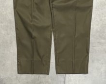 他の写真2: 90'S イタリア軍 ワンプリーツ オフィサーパンツ ダークカーキ (DEADSTOCK)
